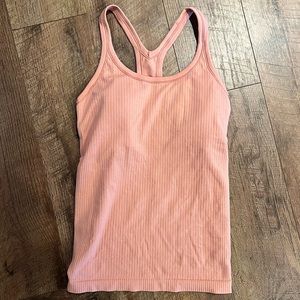 LULULEMON - Racerback Tank Top Pink/Blush size 4